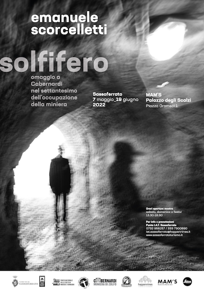 Locandina mostra Emanuele Scorcelletti