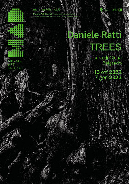 Daniele Ratti Trees locandina mostra