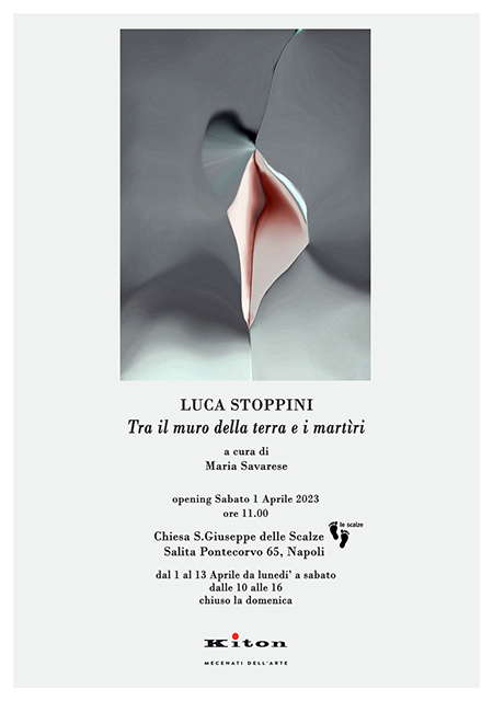 Luca Stoppini Napoli Locandina Mostra