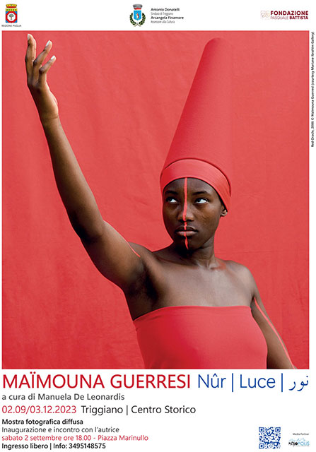 Maimouna Guerresi Triggiano Locandina Mostra