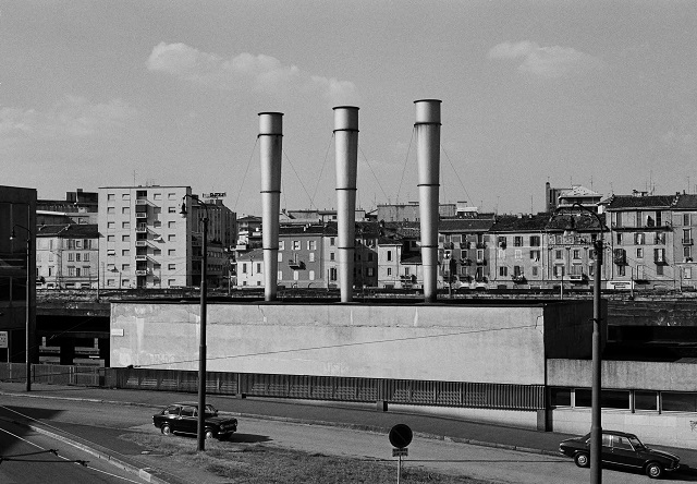 Gabriele Basilico Milano veduta in bianco e nero di Milano
